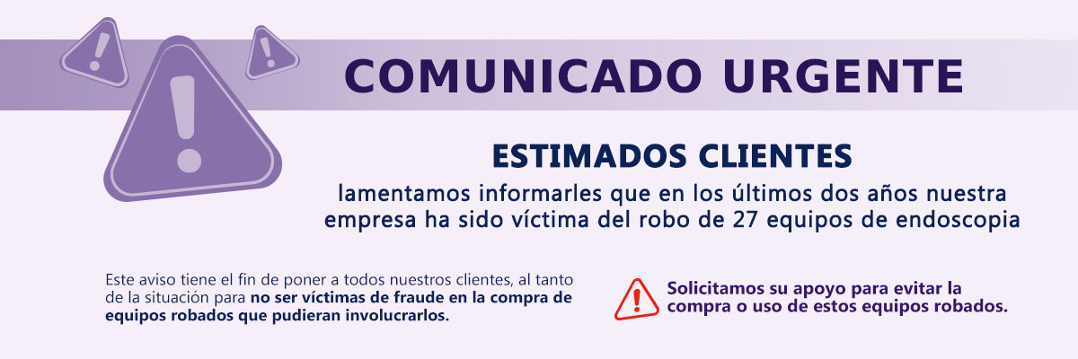 Banner comunicado urgente AEM